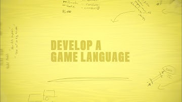 07 Develop a Game Language | Will Wright Teaches Game Design and Theory