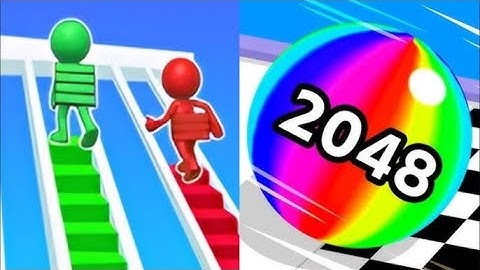 Bridge Race vs Ball Run 2048 – Mega Build part 3