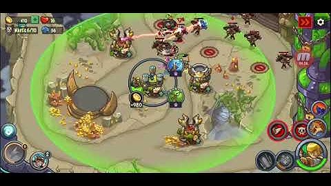 King Of Defense Battle Frontier - World 1 Stage 36 - Nightmare