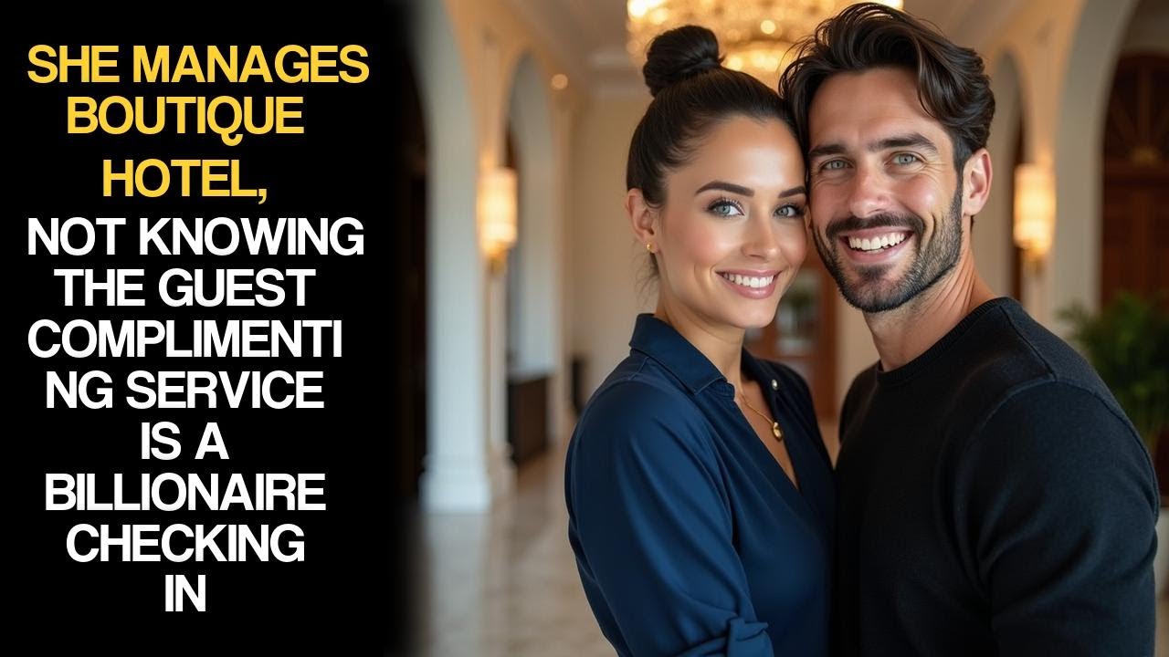 She Manages Boutique Hotel, Not Knowing The Guest Complimenting Service Is A Billionaire Checking In