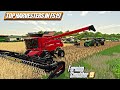 TOP HARVESTERS IN FARM SIM (JOHN DEERE, CASE, GLEANER, CLAAS)