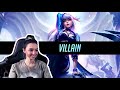 K/DA - VILLAIN ft. Madison Beer and Kim Petras (Official Concept Video - Starring Evelynn) REACTON