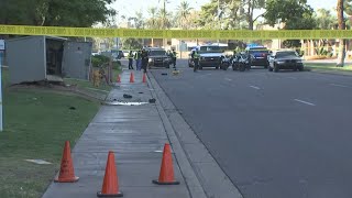 Mesa police searching for suspect in deadly hit-and-run crash