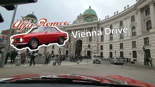 Sports Performance (SPED UP) Drive through the heart of Vienna, Austria in a 1965 Alfa Romeo Giulia Sprint GT!