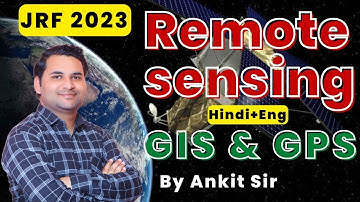 L04 B | Basics of Remote Sensing (Sensors, Platforms & Resolution) | NTA NET-JRF 2023 | By Ankit Sir