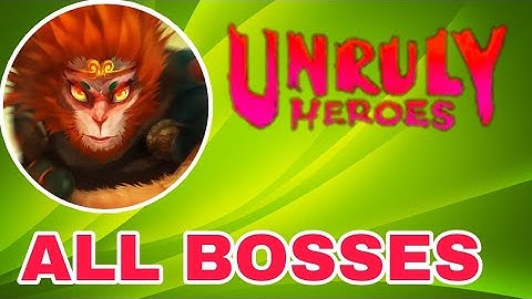 Unruly Heroes All Bosses | Android and iOS