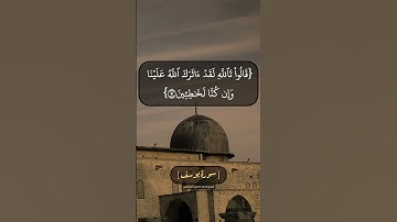 سورة يوسف الآية ٩٠ الى ٩٢ بصوت الشيخ محمد صديق المنشاوي