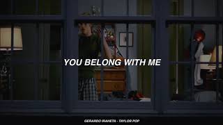 Taylor Swift - You Belong With Me (Sub Español)