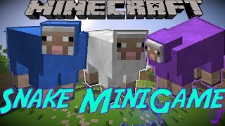 Minecraft: Snake Minigame w/ Ray and Rally - Big Butts!