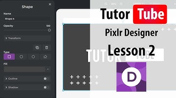 Pixlr Designer - Lesson 2 - Creating a New File