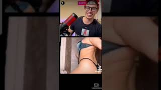 Tipa Figa Che Twerka Nella Diretta Di Max Felicitas