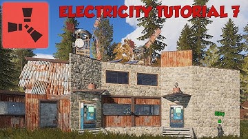 Rust Electricity Tutorial #7 - Auto Night Lights - Battery Pack