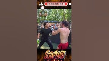 The most BRUTAL KO from the scrapyard...but was it right? lets hear your thoughts #FIGHT #KO #boxing