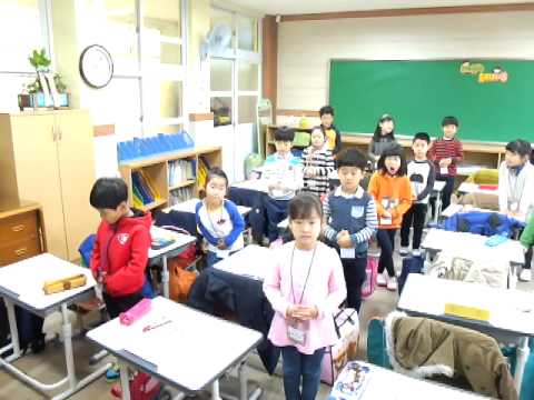 2015.3.3.(화) 해밀반 이삭들 공수인사 연습(왼쪽)