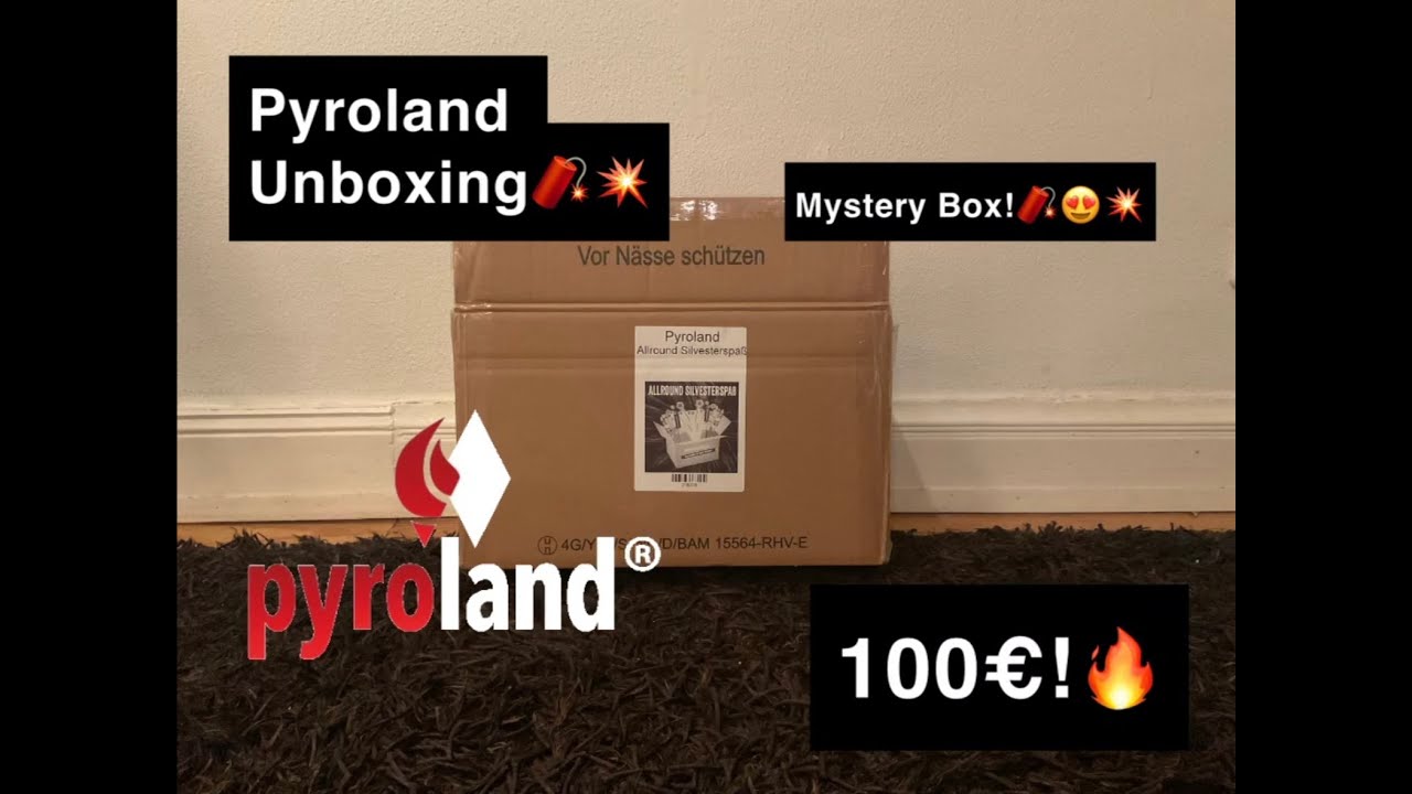 100€ PYROLAND Ü-PAKET UNBOXING!!🔥 | Bestes Ü-Paket welches du bekommen kannst?? | streets_fireworker