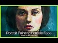 [Eng sub] Watercolor Portrait Painting Female Face Easy Tutorial 水彩で女性の顔を美しく描くコツ 初心者講座