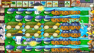 PvZ Modern Extension First Edition Survival Hard Gameplay Walkthrough Part 1