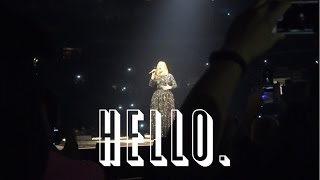 Adele - Hello (LIVE AT STAPLES CENTER 8/20!!) | Kylie Gore