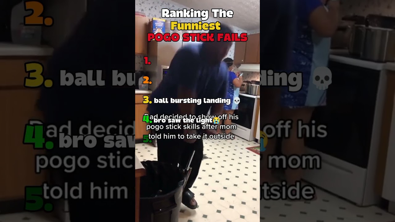 Ranking The Funniest POGO STICK Fails😂