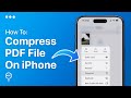 Compress PDF on iPhone: Easy Guide 📱