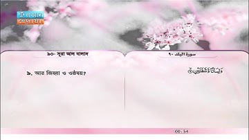 90 |  সূরা আল বালাদ  |  সা’আদ আল-গামেদীর | سورة البلد | سعد الغامدي