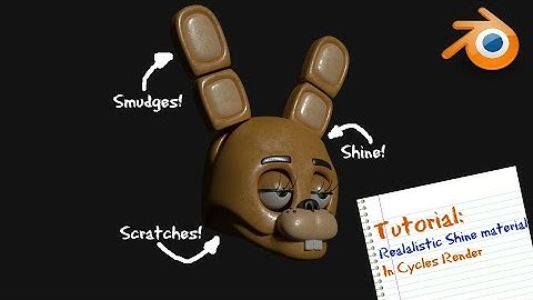 [Blender TUTORIAL] HOW TO MAKE A REALISTIC SHINY TEXTURE IN CYCLES