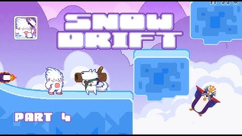 Snow Drift | Part 4 | Levels 15-20 | ENDING | Gameplay | Retro Flash Games