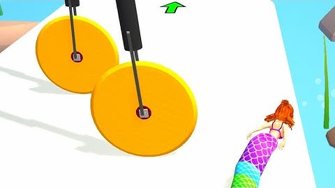 Mermaid Rush 3D - All Levels Gameplay Android, iOS