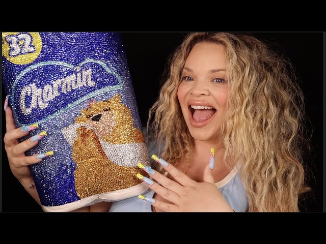 ASMR Charmin Toilet Paper (squeezing and squishing)
