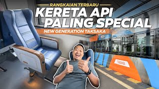 KERETA API PALING SPECIAL‼️ Rangkaian Terbaru New Generation | Trip KA Taksaka Yogyakarta - Jakarta