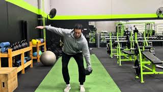 Dumbbell Suitcase Deadlift (Single DB)