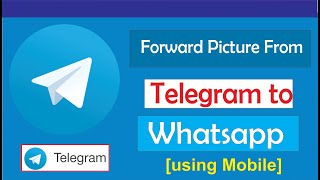 How to forward image from telegram to Whatsapp screenshot 2