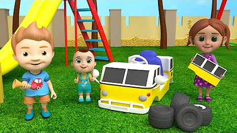 Kids’ Cartoon Songs Collection 🎵: Wheels on the Bus, Baby Shark, the Muffin Man & More!