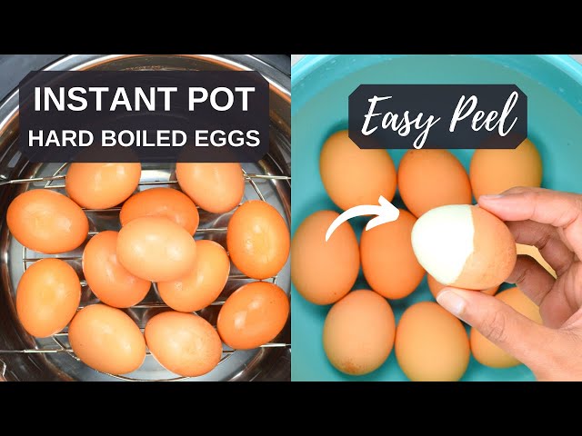 Instant Pot Hard-Boiled Eggs (Easy-Peel!) - Evolving Table