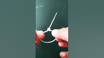 Nylon Cable Ties, Open without cutting them.