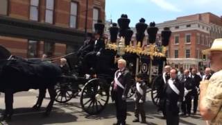Lincoln Funeral Procession Reenactment