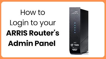 How to Login To Arris Router | Arris Router Login