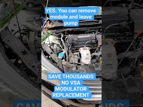 Save THOUSANDS 2014 Accord ABS VSA 121-11 FIX #vsa #shorts #honda #fixed
