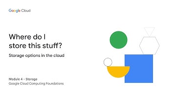 Storage options in the cloud