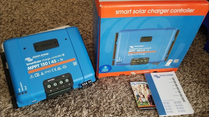 VICTRON ENERGY, BLUE SOLAR CHARGE CONTROLLER MPPT 100/30 