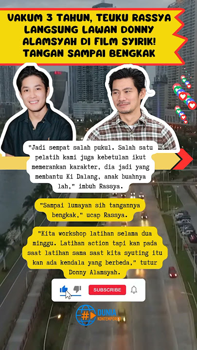 Vakum 3 Tahun, Teuku Rassya Langsung Lawan Donny Alamsyah di Film Syirik! Tangan Bengkak#shorts
