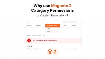 Why Use Magento 2 Category Permissions or Catalog Permissions?