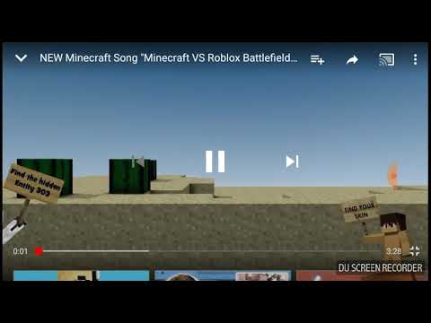 Roblox Vs Minecraft Battlefield