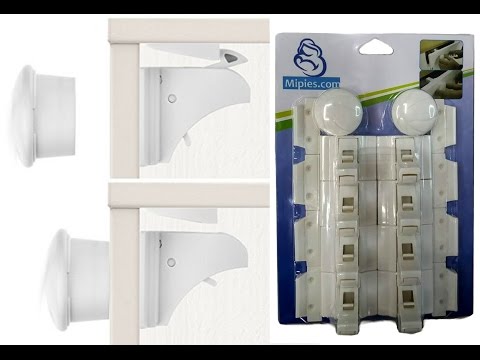Bloqueo de Seguridad para Beb/és Cierres de seguridad Para Cajones Armarios 10 cerraduras + 2 llaves Sin Tornillos o Perforaci/ón Dokon Cerraduras Magn/éticas de Seguridad para Ni/ños