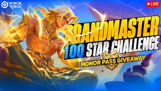 🏆 HONOR OF KINGS : Grandmaster 100 Stars Challenge | HOK India Live