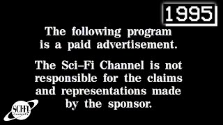 Falling asleep with the TV on in the 90's | 1995 Sci-Fi Channel Overnight Infomercials Vol.4
