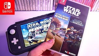 Star Wars Racer & Republic Commando Nintendo Switch UNBOXING & GAMEPLAY