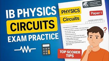 IB Physics Current and Circuits. Past Paper Style Questions. Theme B5