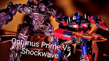 Optimus Prime Vs Shockwave | Epic Stop Motion Fight Scene
