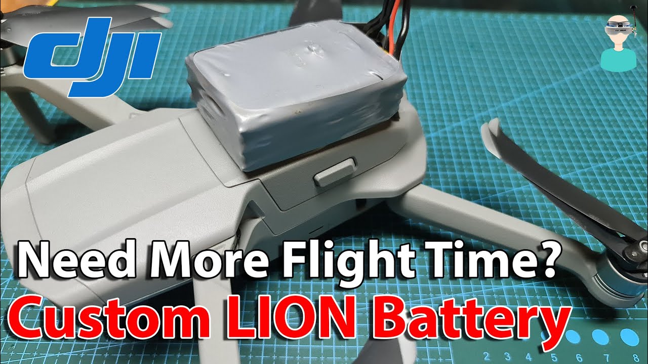 DJI Mini 2 ultimate battery mod tutorial Part 1. 39 minutes flight